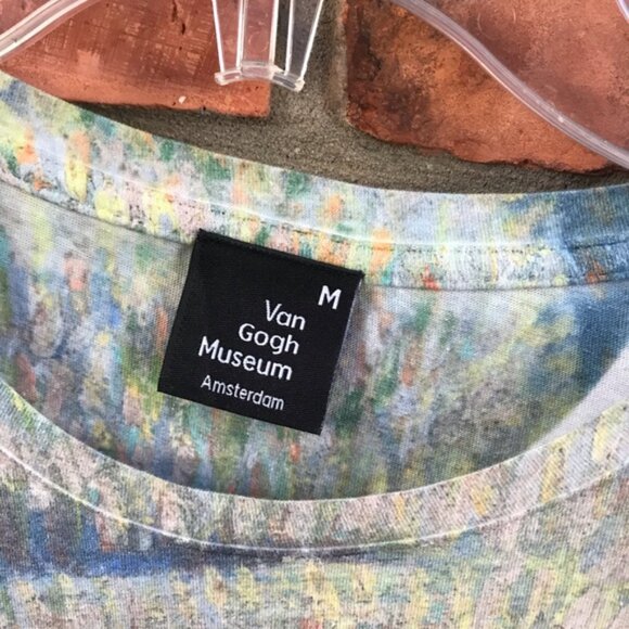 Van Gogh Cotton T-Shirt Self Portrait Amsterdam Museum Unisex Fine Art Print Top - Picture 8 of 12